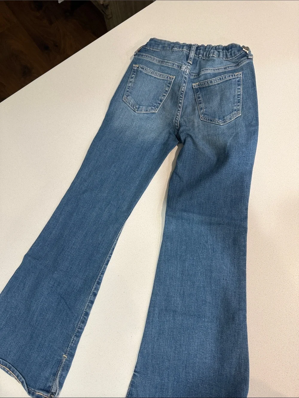 GAP Girls Medium Blue Flare Jeans
